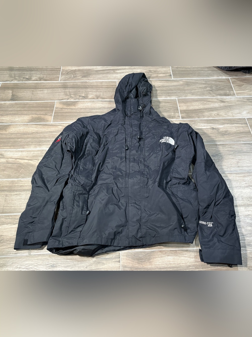 90s Vtg North Face Vintage Mens Jacket Summit Series Goretex XCR Black M *Flaws